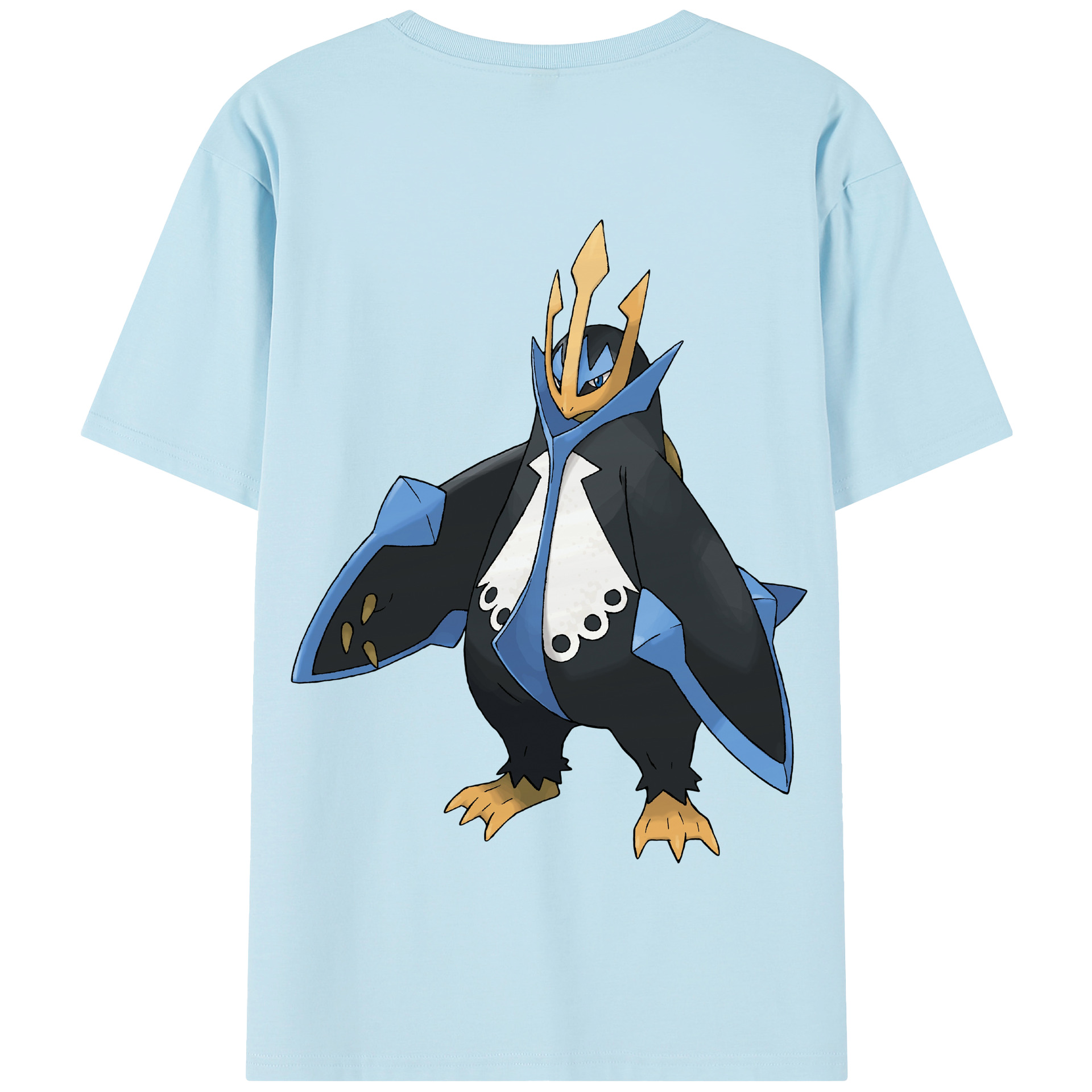 （画像用） ポケットモンスター Pokémon 綿100％半袖Tシャツ（背面プリント）